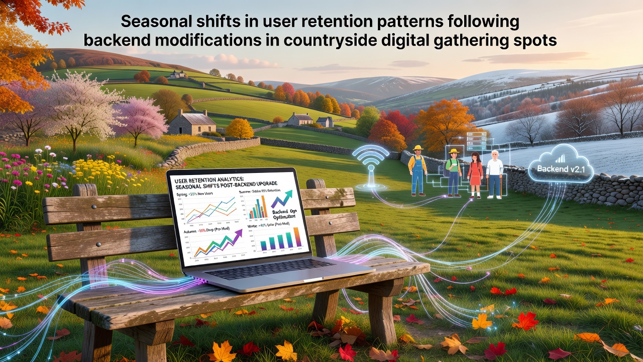 Seasonal Shifts in User Retention Patterns Following Backend Modifications in Countryside Digital Gathering Spots